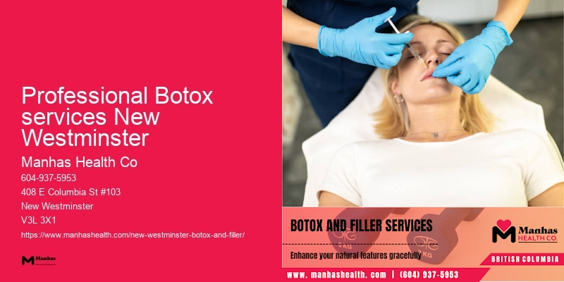 Botox for face wrinkles Professional Botox services New Westminster