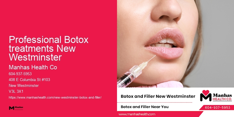 Professional Botox treatments New Westminster Botox and aesthetic services