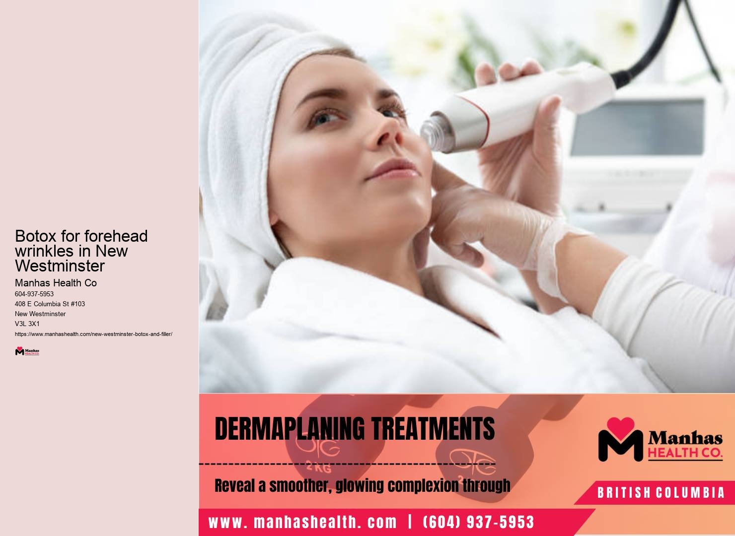 Enhance facial structure New Westminster