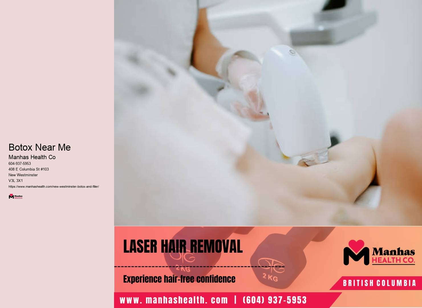 Facial rejuvenation for men in New Westminster
