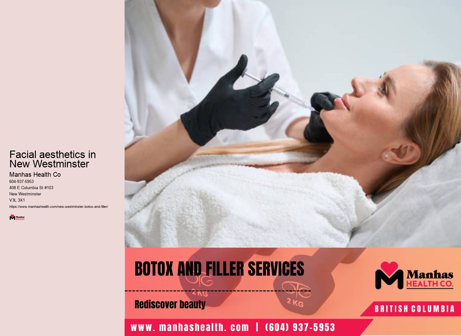 Personalized facial treatments in New Westminster