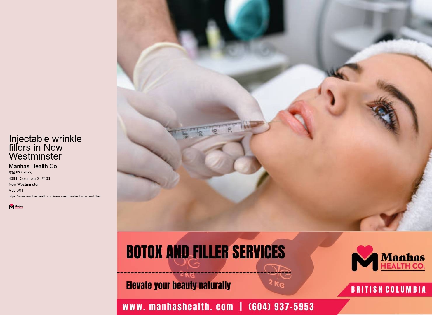 Botox Injections for Jawline Contouring New Westminster