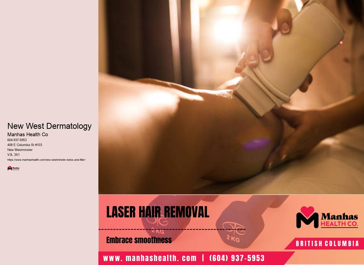 Personalized facial aesthetics New Westminster