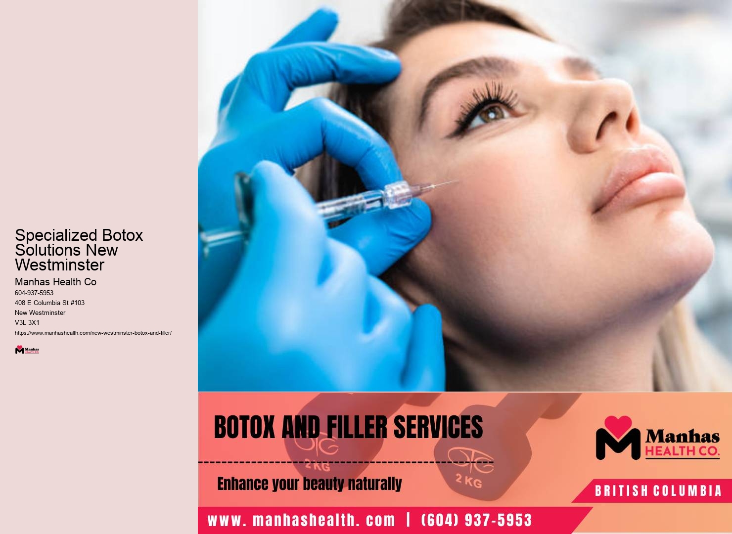 Non-surgical wrinkle reduction in New Westminster