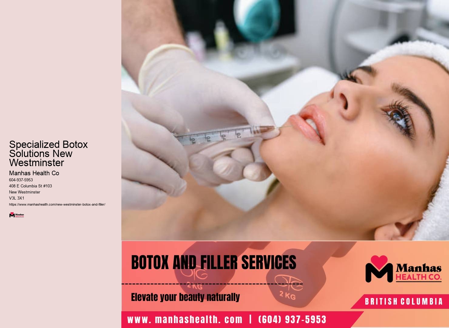Erase years with Botox in New Westminster
