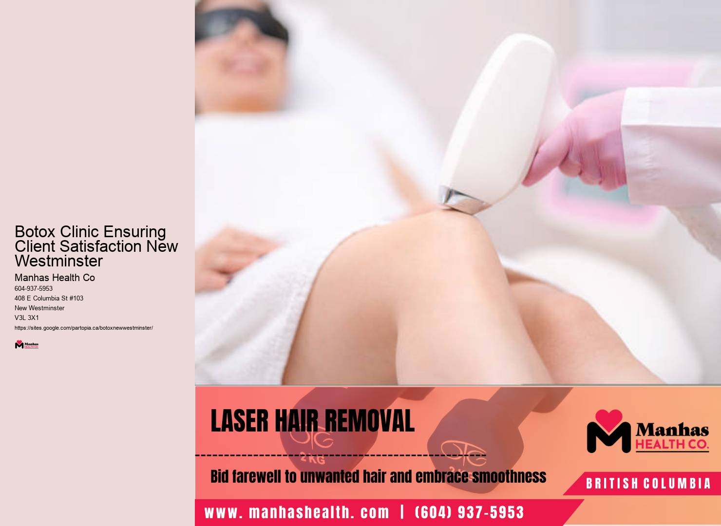 Facial rejuvenation for women in New Westminster