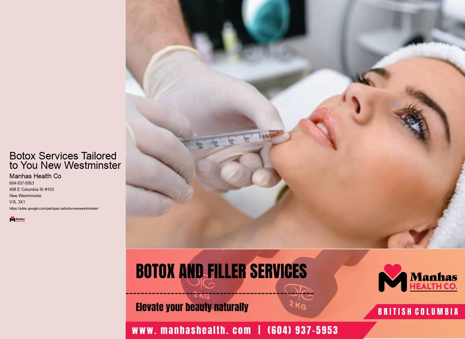 Botox Injections for Wrinkle Reduction New Westminster