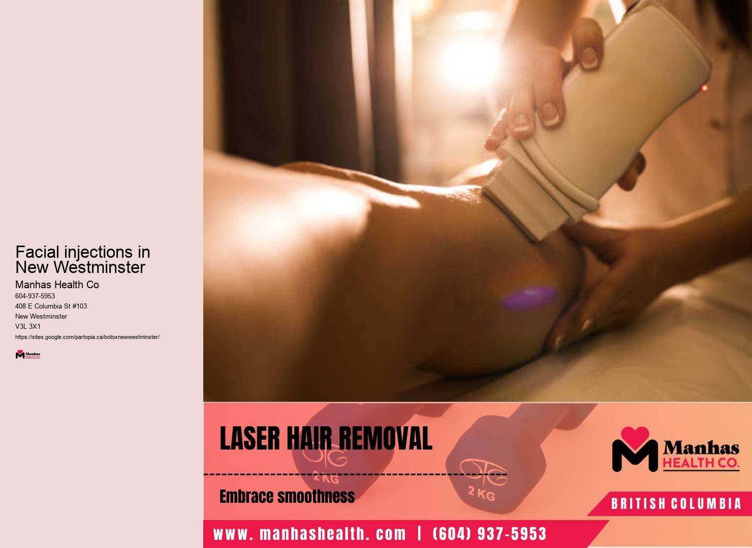 Comprehensive facial care in New Westminster