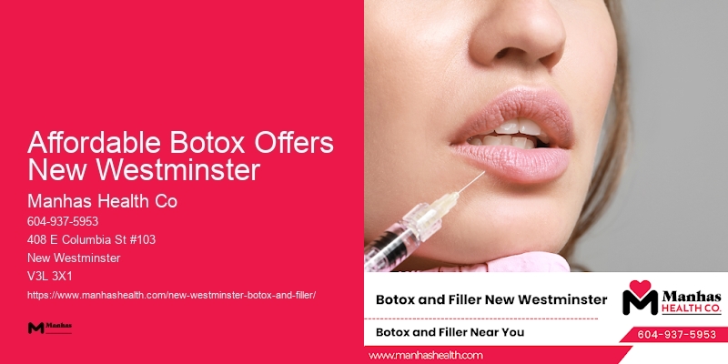Botox for smile line correction Affordable Botox Offers New Westminster