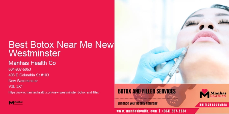 Botox for facial appearance Best Botox Near Me New Westminster