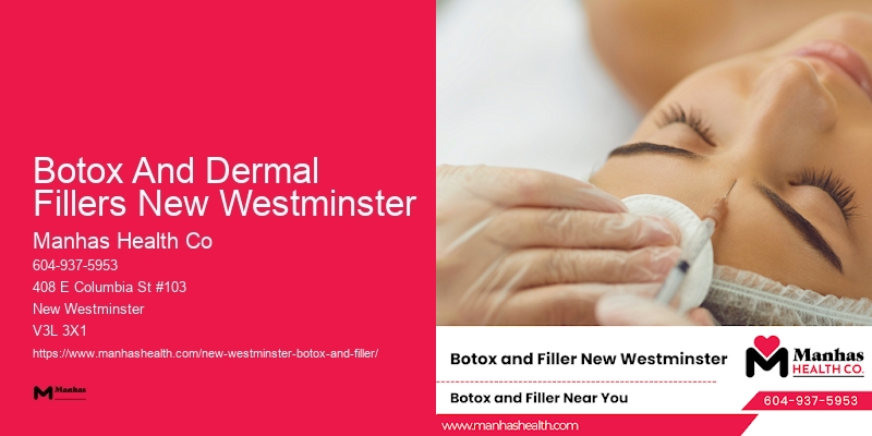 Botox for jawline slimming Botox And Dermal Fillers New Westminster