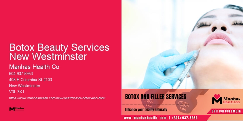 Botox services for facial rejuvenation Botox Beauty Services New Westminster