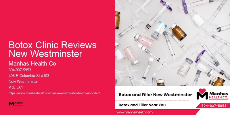 Botox for a younger appearance Botox Clinic Reviews New Westminster