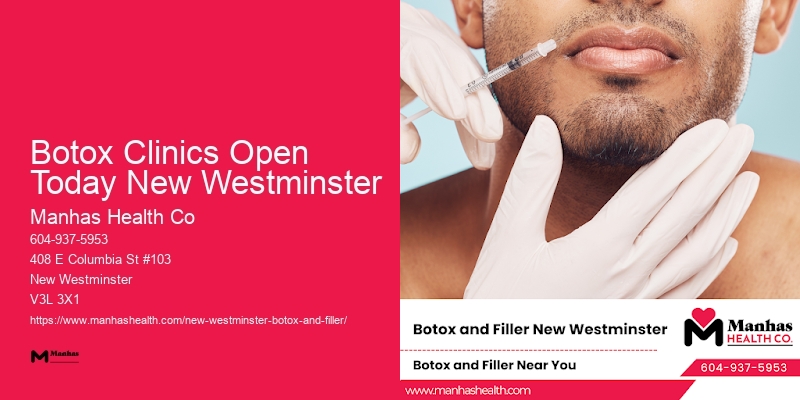 Botox Clinics Open Today New Westminster Botox packages
