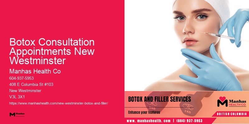 Botox for facial fine lines Botox Consultation Appointments New Westminster
