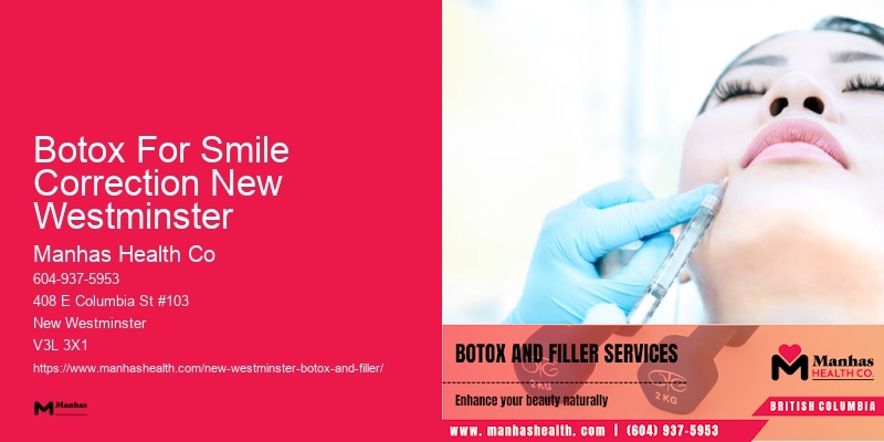 Botox for frown line treatment Botox For Smile Correction New Westminster