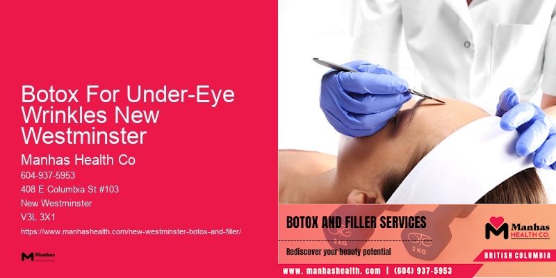 Affordable Botox near me Botox For Under-Eye Wrinkles New Westminster
