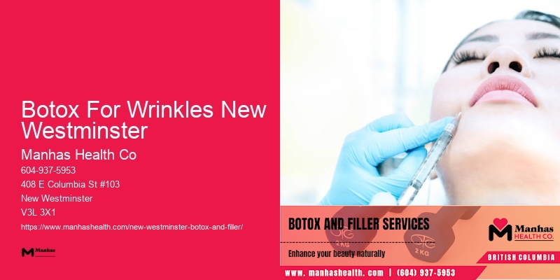 Botox for eye wrinkles Botox For Wrinkles New Westminster