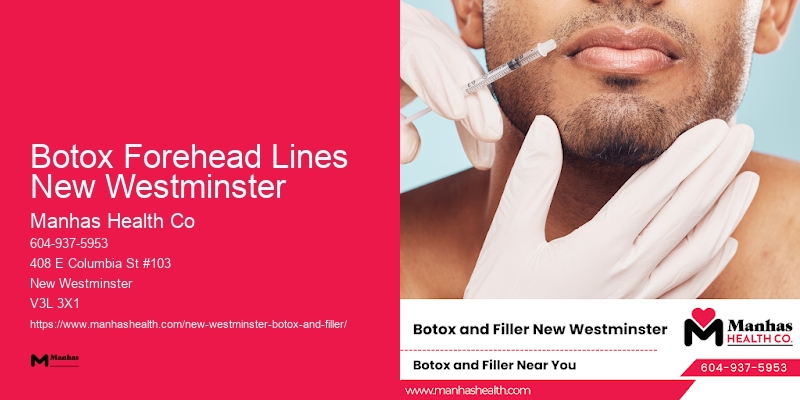 Botox for facial enhancement Botox Forehead Lines New Westminster