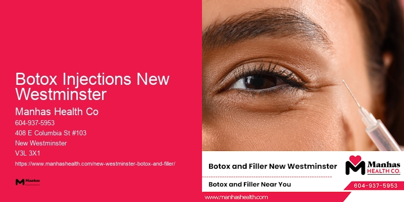 Botox cost near me Botox Injections New Westminster