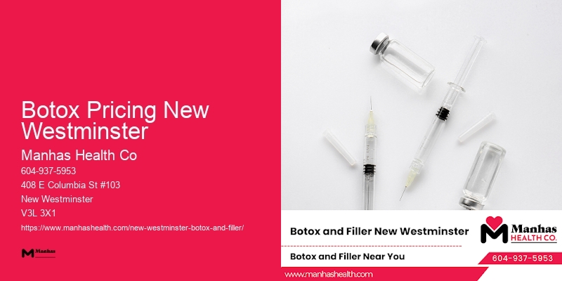 Botox cosmetic clinics Botox Pricing New Westminster