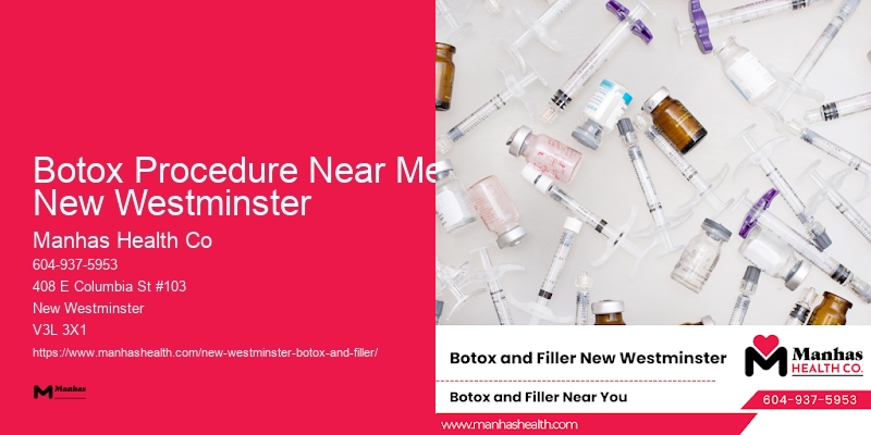 Botox for smooth facial skin Botox Procedure Near Me New Westminster
