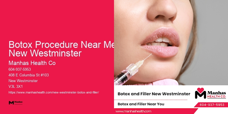 Botox therapy Botox Procedure Near Me New Westminster