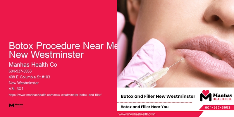 Best Botox clinics for frown lines Botox Procedure Near Me New Westminster