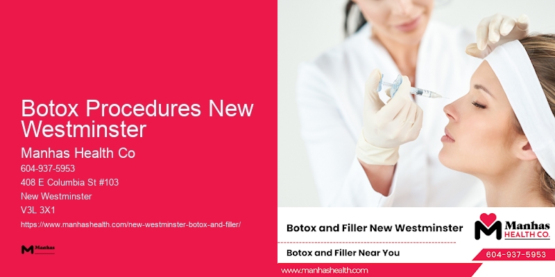 Botox for excessive sweating Botox Procedures New Westminster