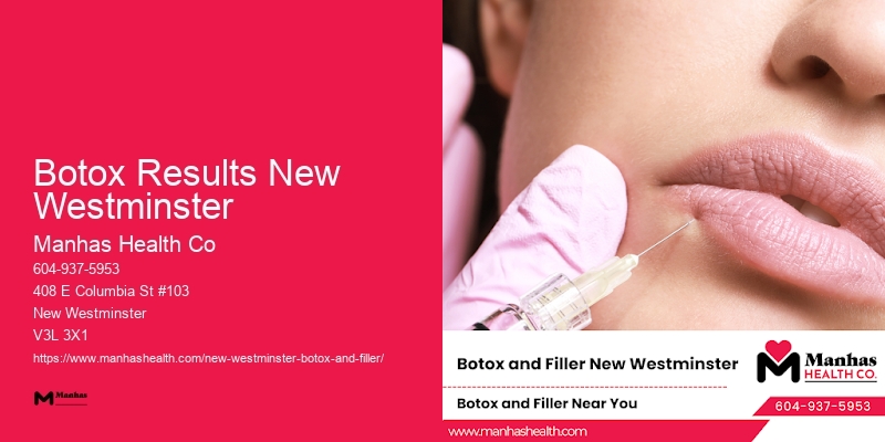Botox clinics in Botox Results New Westminster