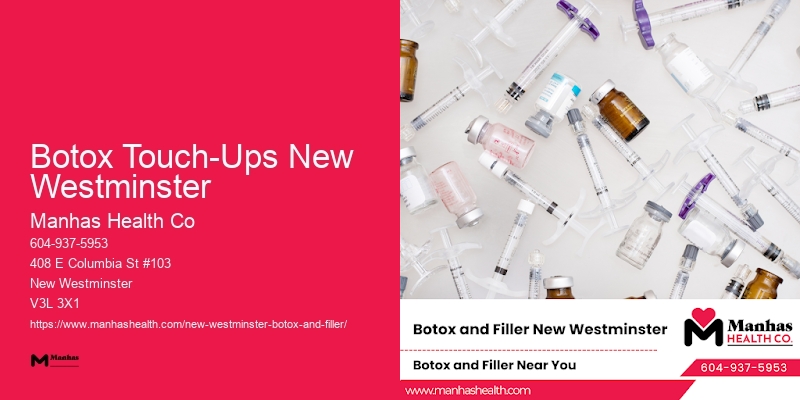 Botox consultation for anti-aging Botox Touch-Ups New Westminster