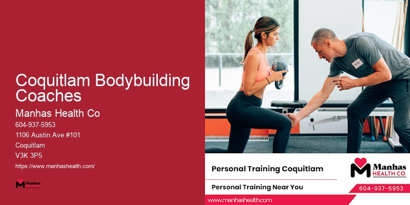 Coquitlam Bodybuilding Coaches Weight Loss Personal Training