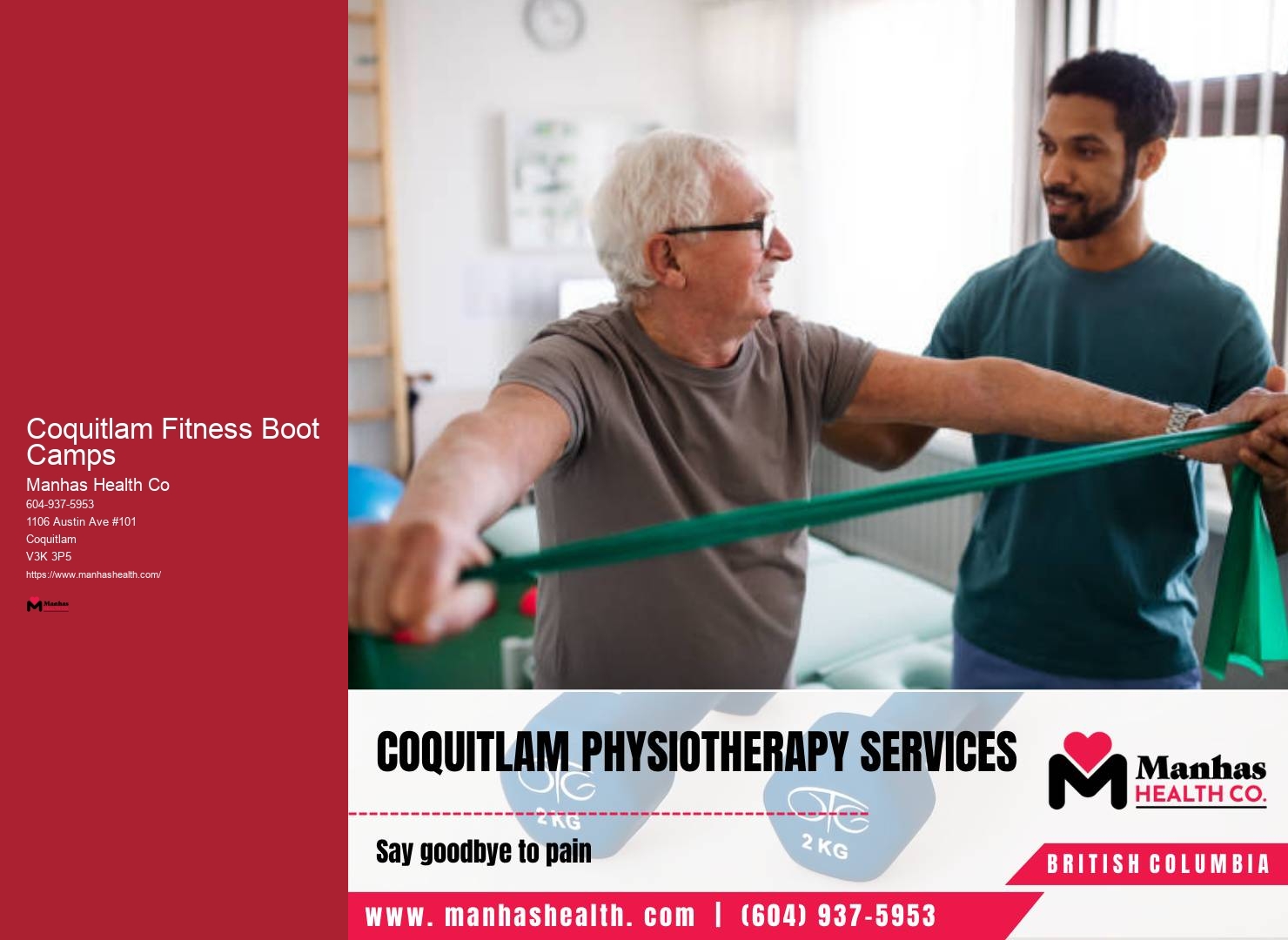 Private Fitness Coaching Coquitlam Fitness Boot Camps