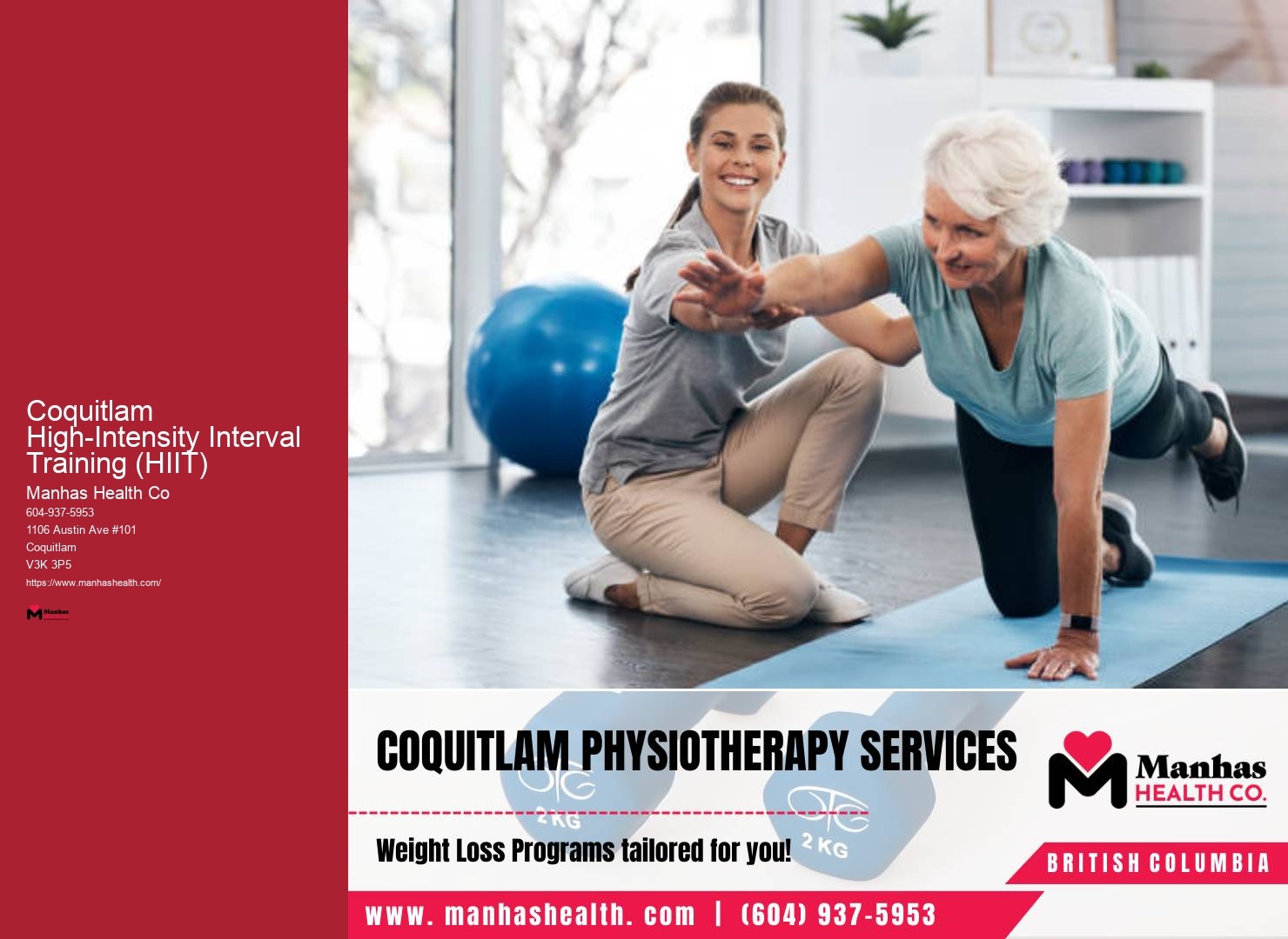 Coquitlam High-Intensity Interval Training (HIIT) Nutrition and Personal Training