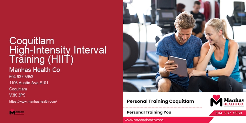 Strength Training Personal Trainers Coquitlam High-Intensity Interval Training (HIIT)