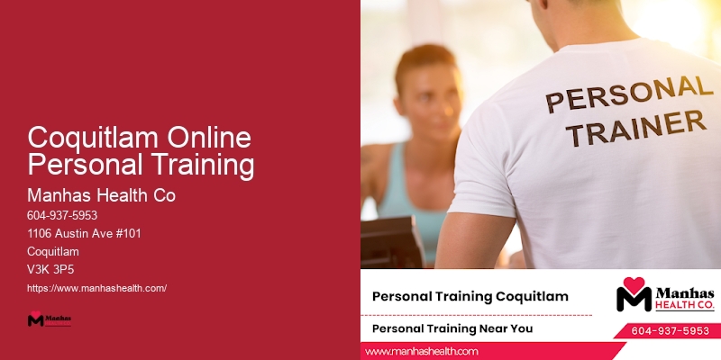 Personal Training for Chronic Pain Coquitlam Online Personal Training
