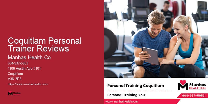 Coquitlam Personal Trainer Reviews Fitness Trainers for Lifestyle Changes