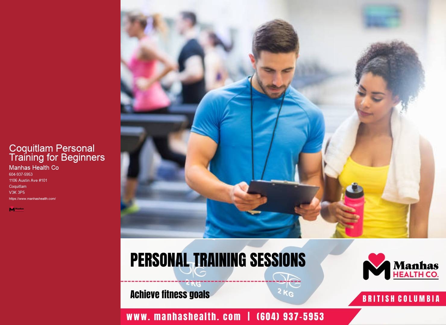 Injury Recovery Personal Training Coquitlam Personal Training for Beginners