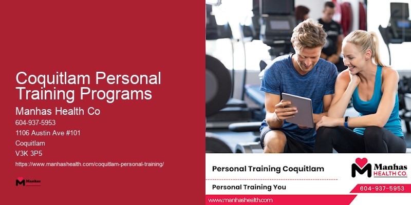 Personal Trainers Specializing in Injury Recovery Coquitlam Personal Training Programs