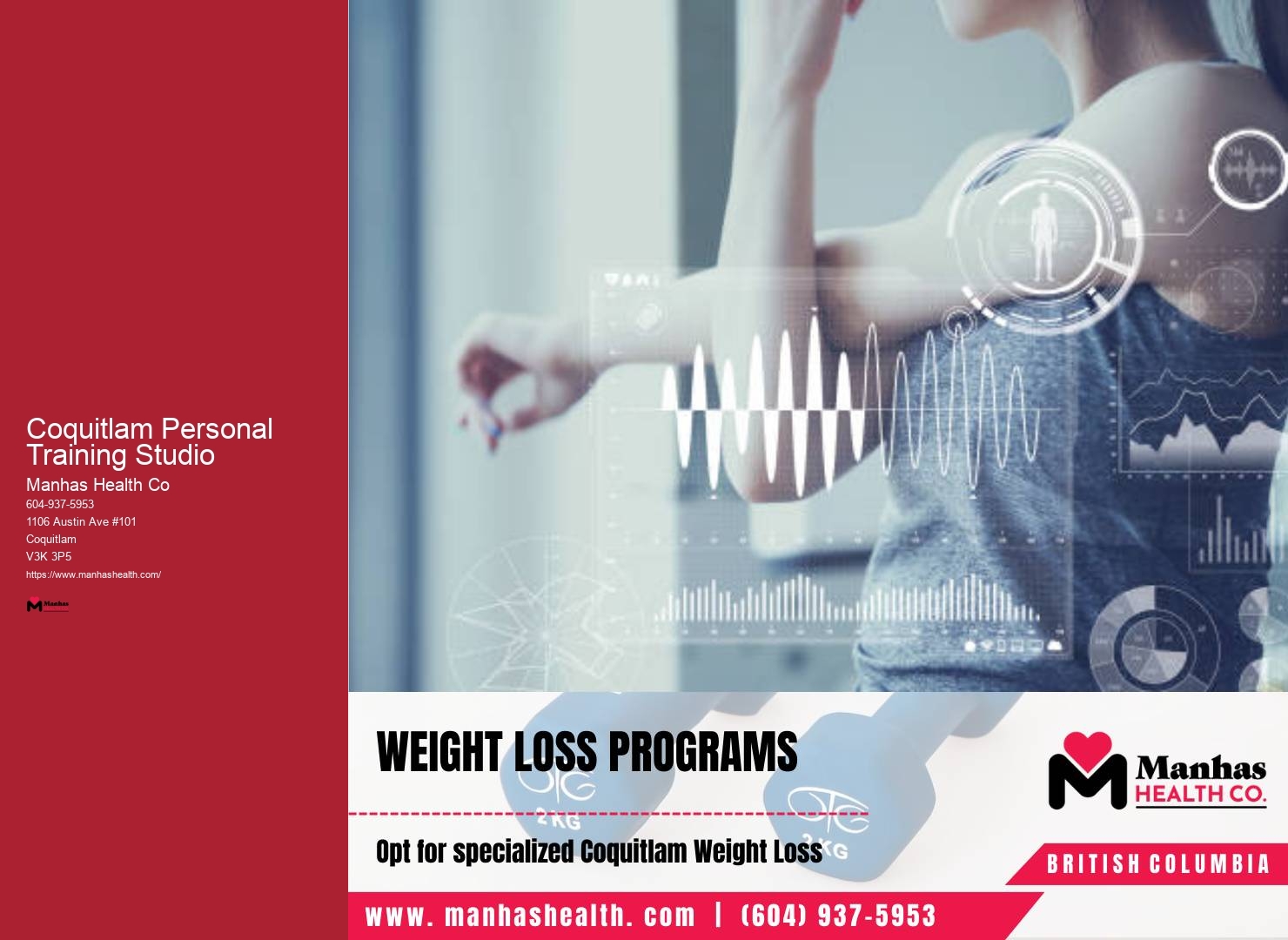 Coquitlam Personal Training Studio Fitness Programs for Weight Loss