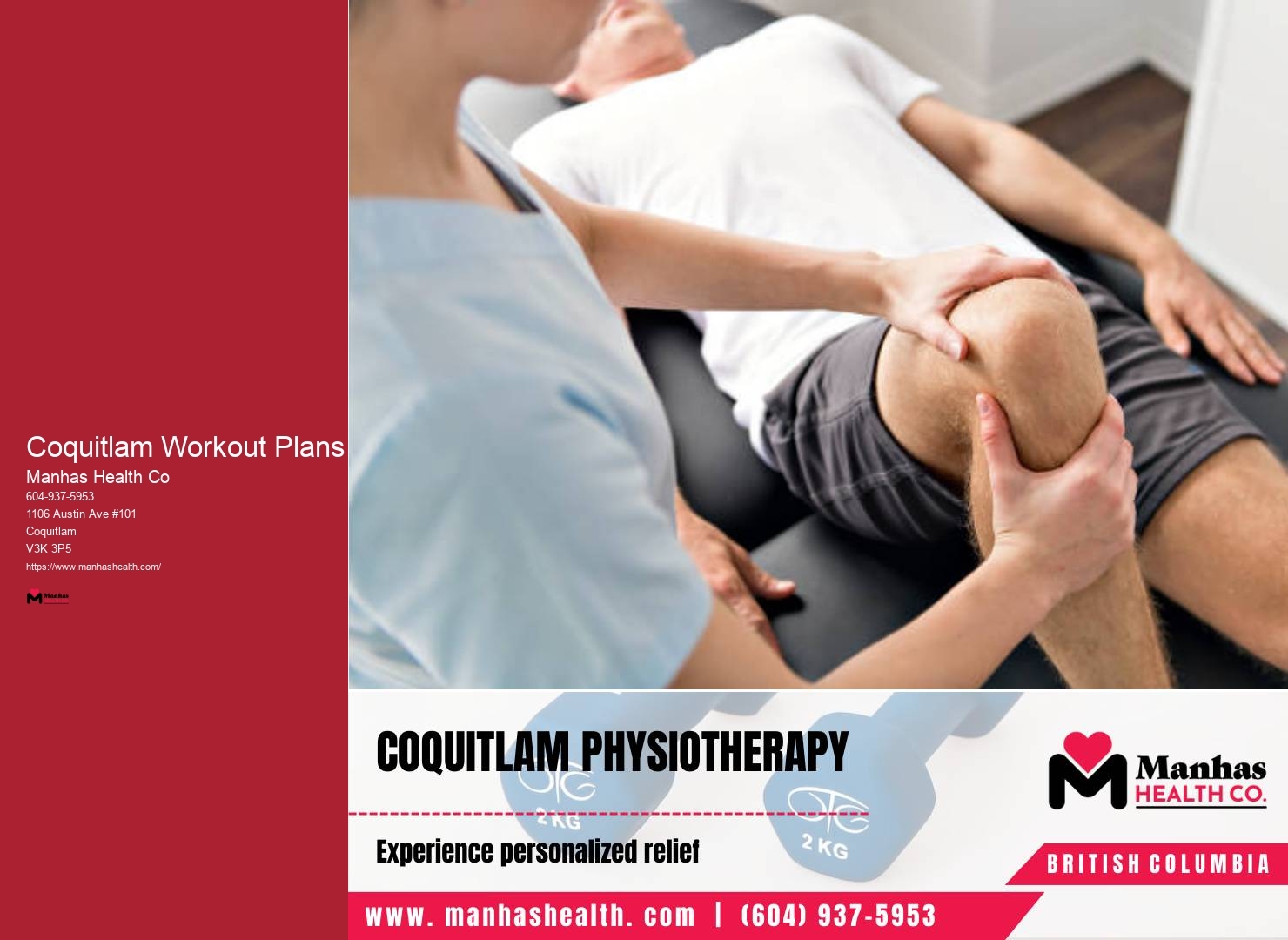 Coquitlam Workout Plans Personal Training for Seniors with Mobility Issues