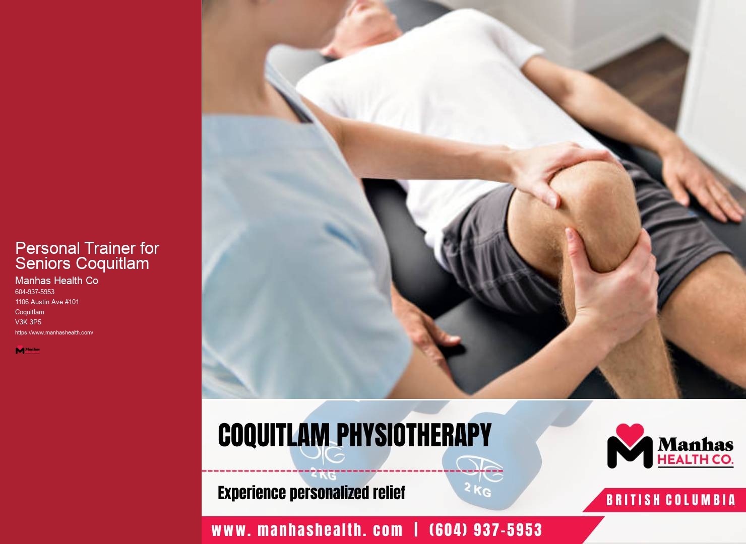 Senior Fitness Programs Personal Trainer for Seniors Coquitlam