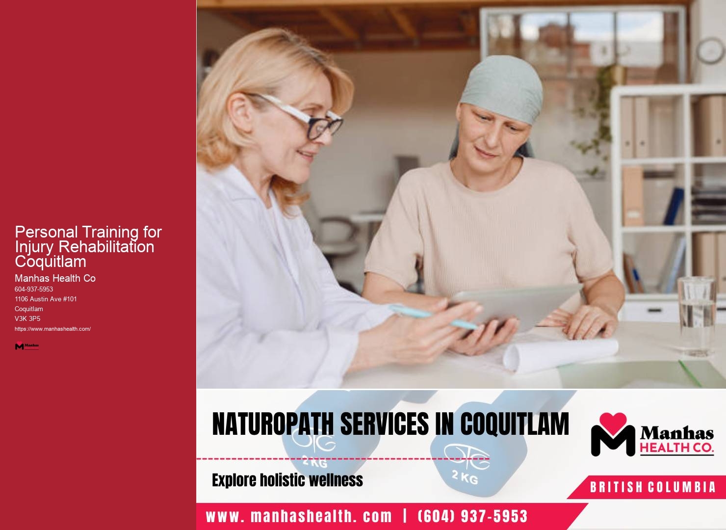 Personal Trainers Offering Group Discounts Personal Training for Injury Rehabilitation Coquitlam