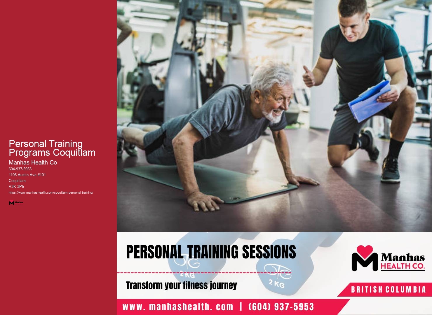 Personal Training Programs Coquitlam Trainers Specializing in Personal Growth