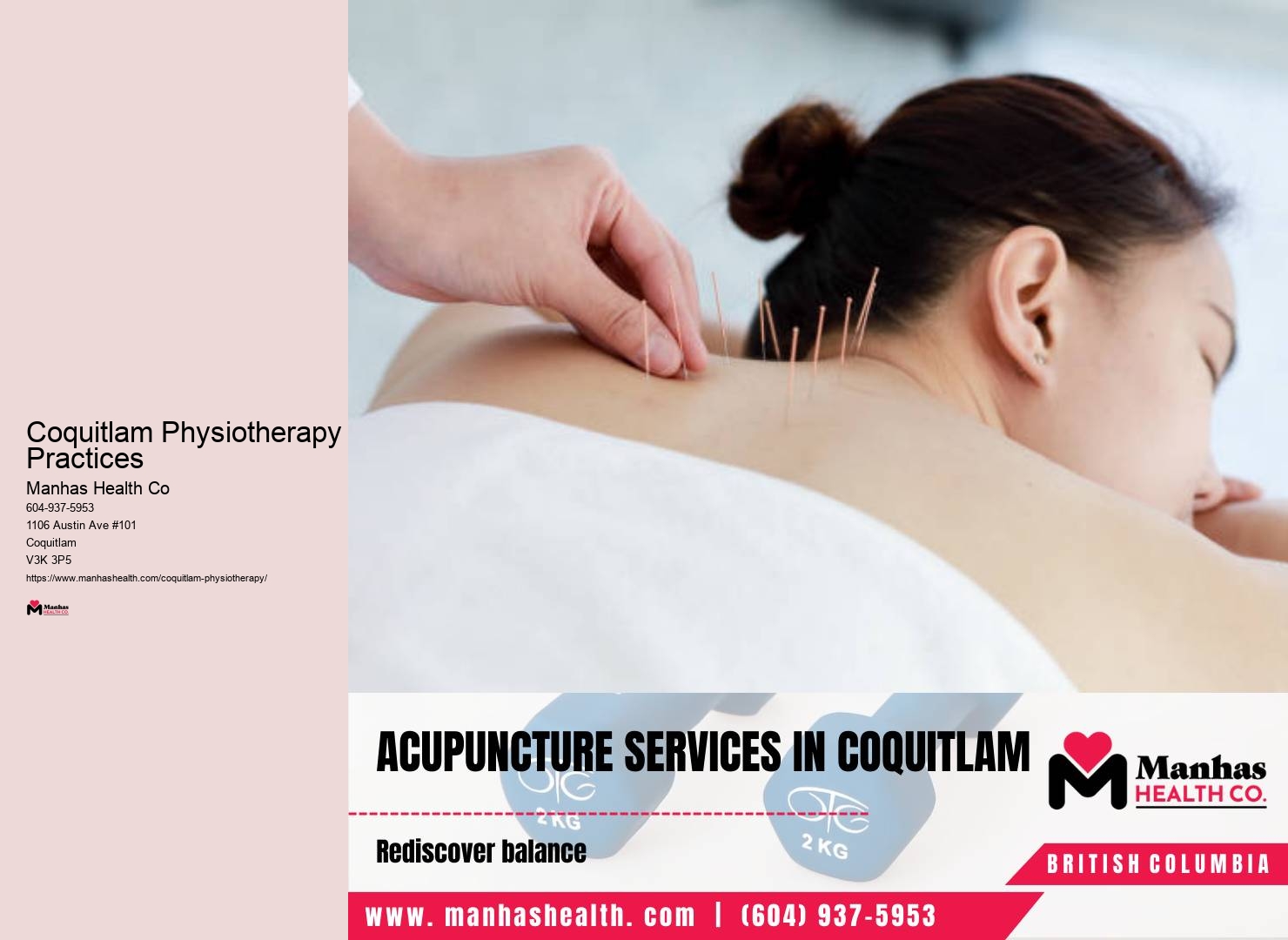 Coquitlam Physiotherapy Practices physiotherapy for back and neck pain