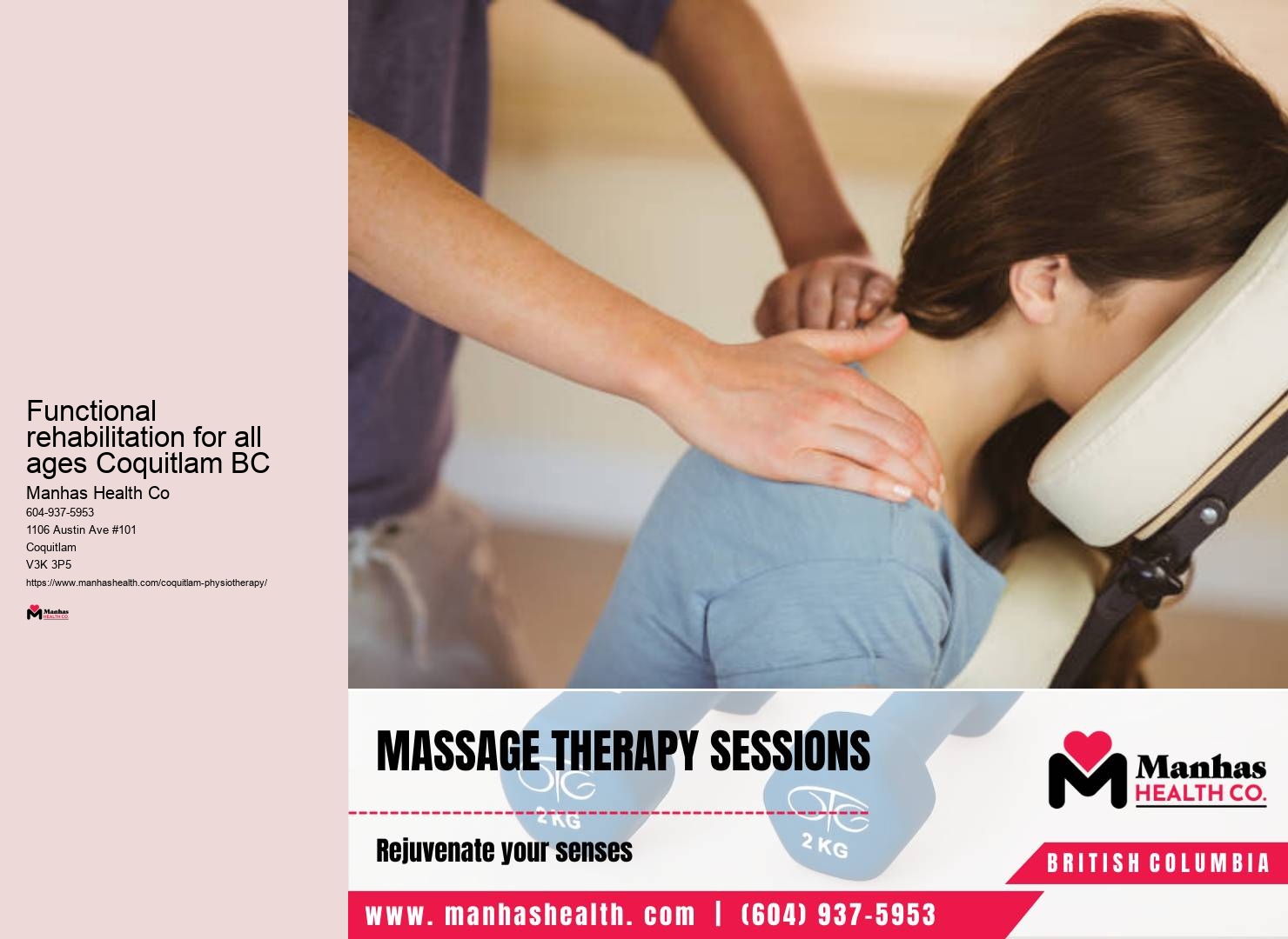Best physiotherapy clinic in Coquitlam