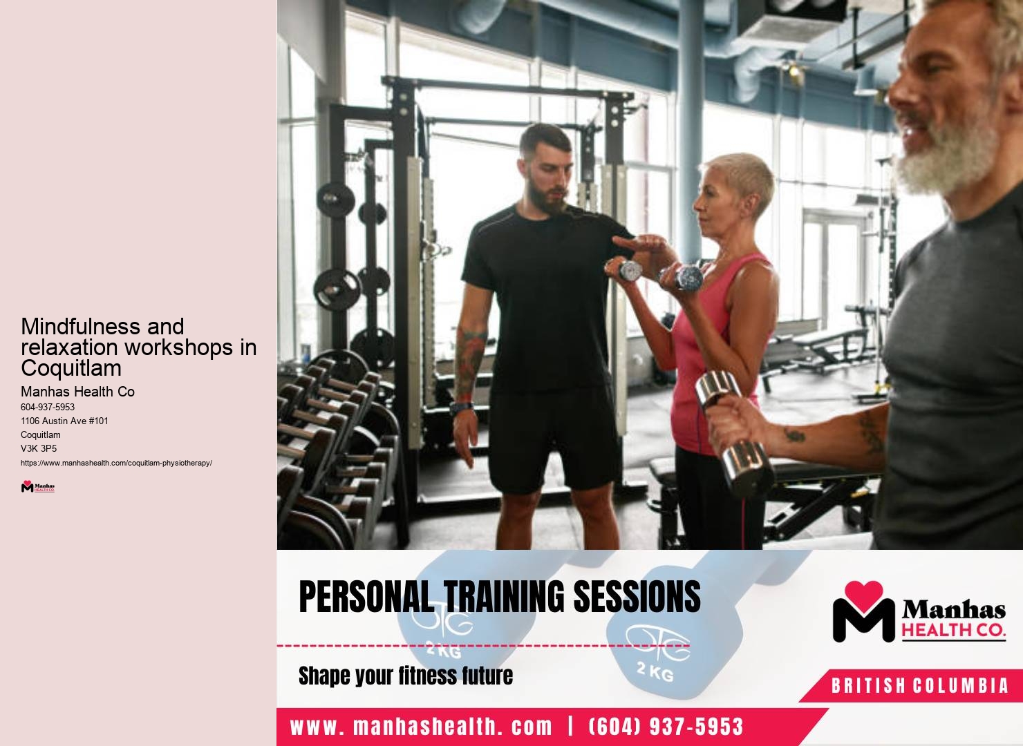 Personalized musculoskeletal therapy in Coquitlam