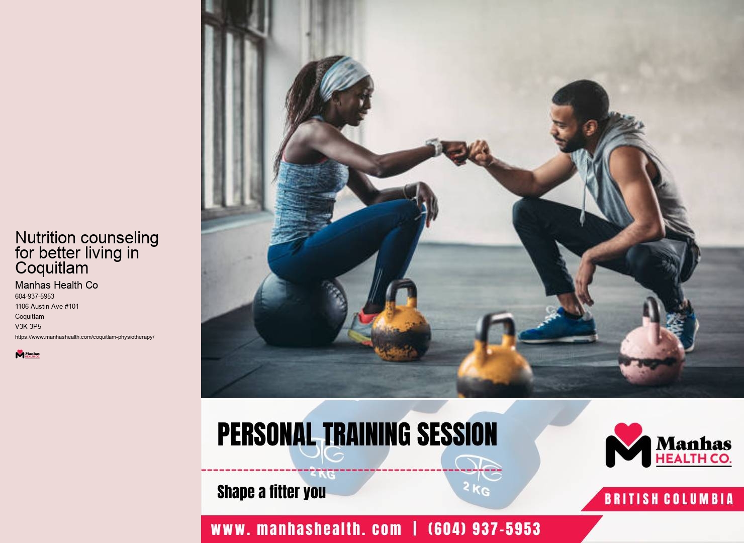 Injury prevention workshops in Coquitlam