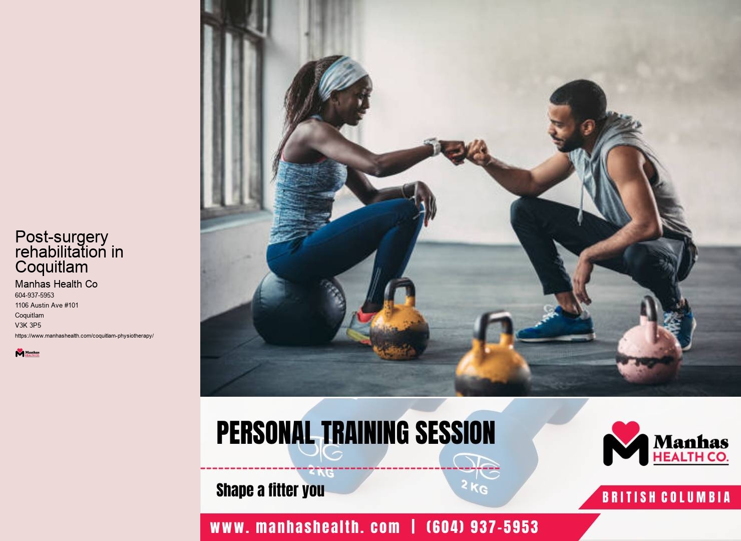 Health and wellness coaching in Coquitlam