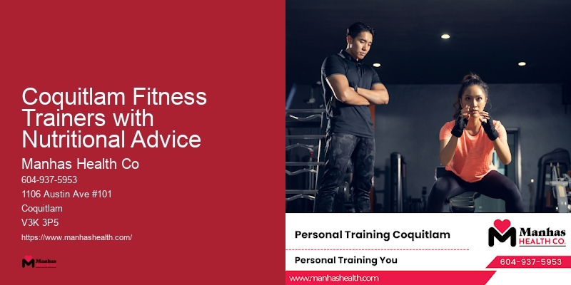 Coquitlam Fitness Trainers with Nutritional Advice